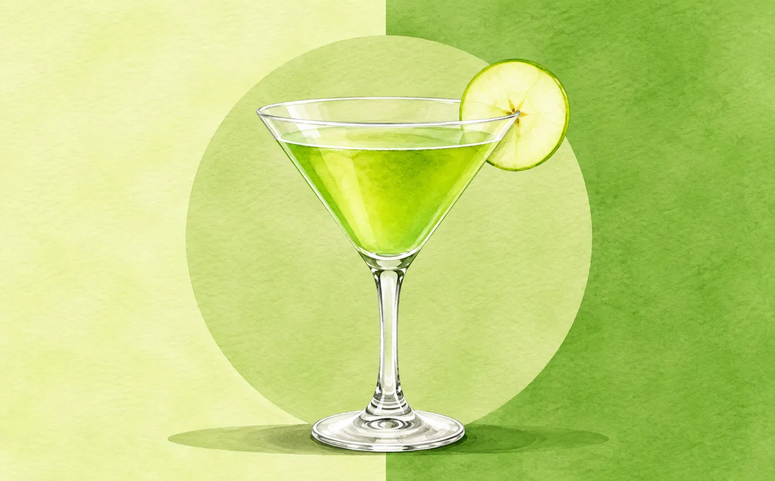 Opskrift på Apple Martini